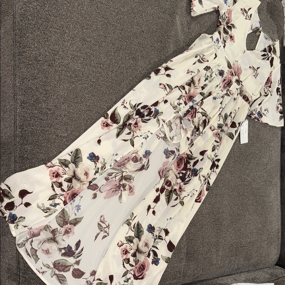 NWT J for Justify Floral Print Women's romper
